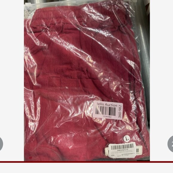 LYANER Women's Casual High Waisted Elastic Drawstring Pants With Pockets -L - Picture 2 of 8